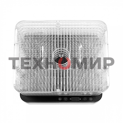 Сушилка для овощей и фруктов BQ FD1003 Black-Steel, Мощность 420 Вт