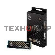 Накопитель SSD MSI SPATIUM M450, 1Tb, PCIe 4.0 x4, M.2 2280, NVMe, R/W 3400/2400