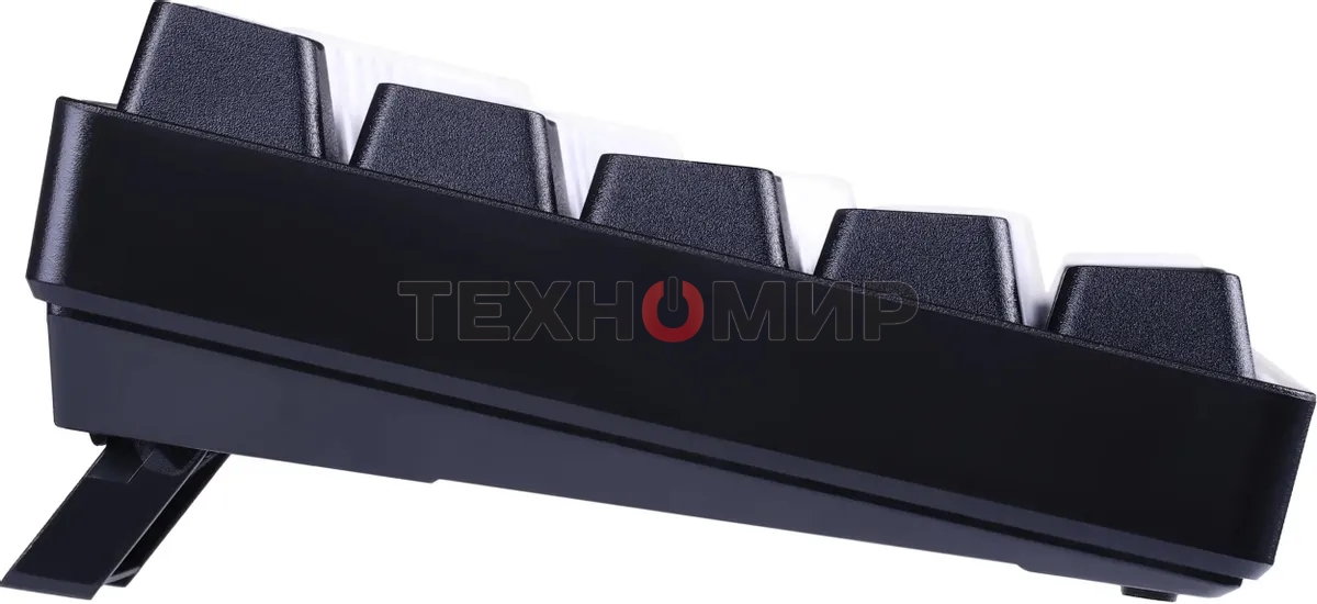 Клавиатура проводная игровая Defender Aris GK-349 RU,черный/белый,68кн+FN,радуж,1.5м