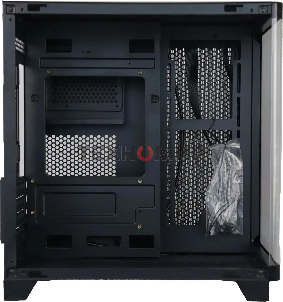 Компьютерный корпус Accord ACC-R7MB черный без БП mATX 2xUSB3.0 1xUSB3.1 audio