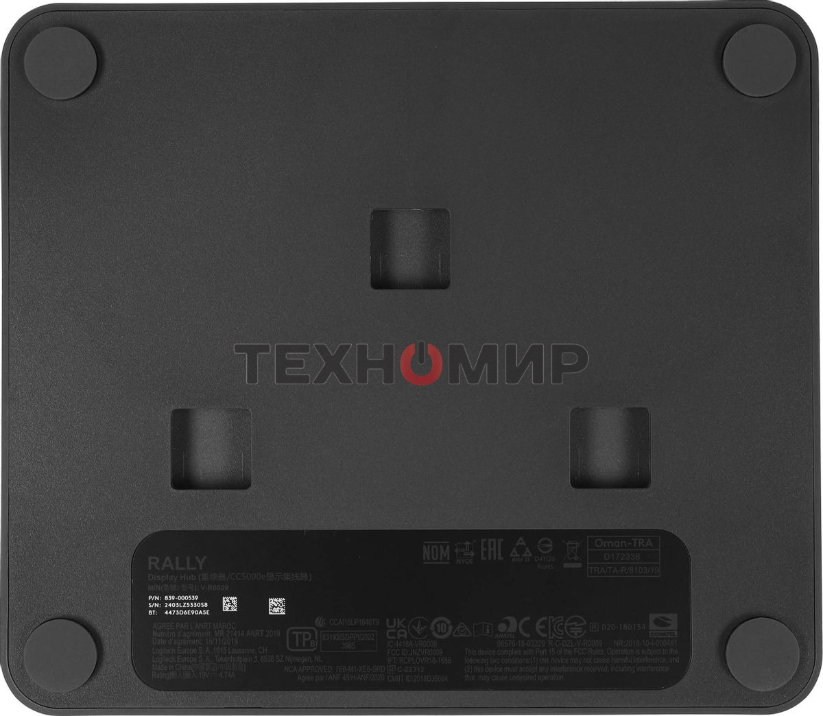 Система для видеоконференций Logitech Rally Plus (M/N: V-R0009/V-R0010/V-R0011/V-U0047/V-U0048/V-U0049)