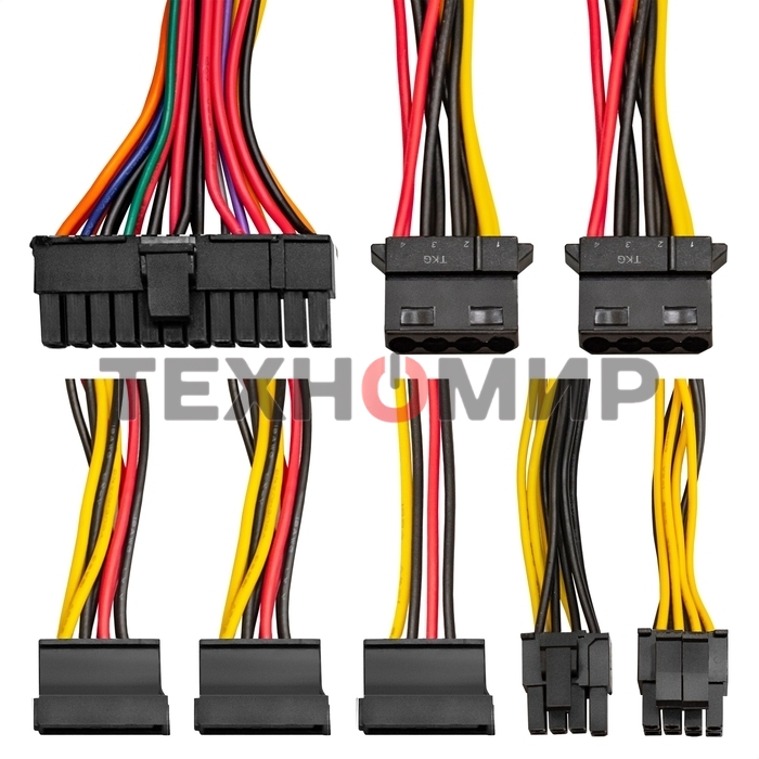 Блок питания ExeGate UN450 (EX244554RUS), 450Вт, 120Вт, серый