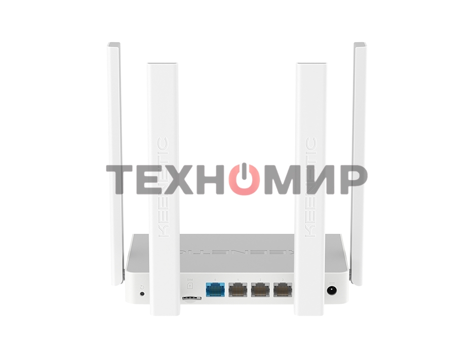 Роутер беспроводной Keenetic Runner 4G (KN-2212) с модемом 4G, Mesh Wi-Fi N300 и 4-портовым Smart-коммутатором