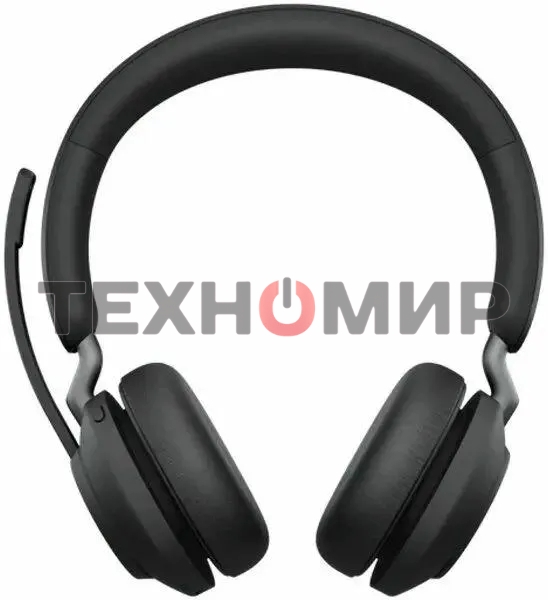 Гарнитура беспроводная Jabra Evolve2 65, Link380a MS Stereo Stand черный