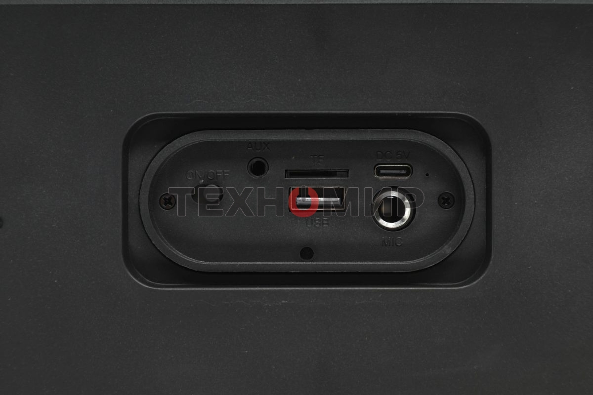 Портативная колонка Defender Boomer 20 20Вт Light/BT/FM/USB/AUX/MIC черный