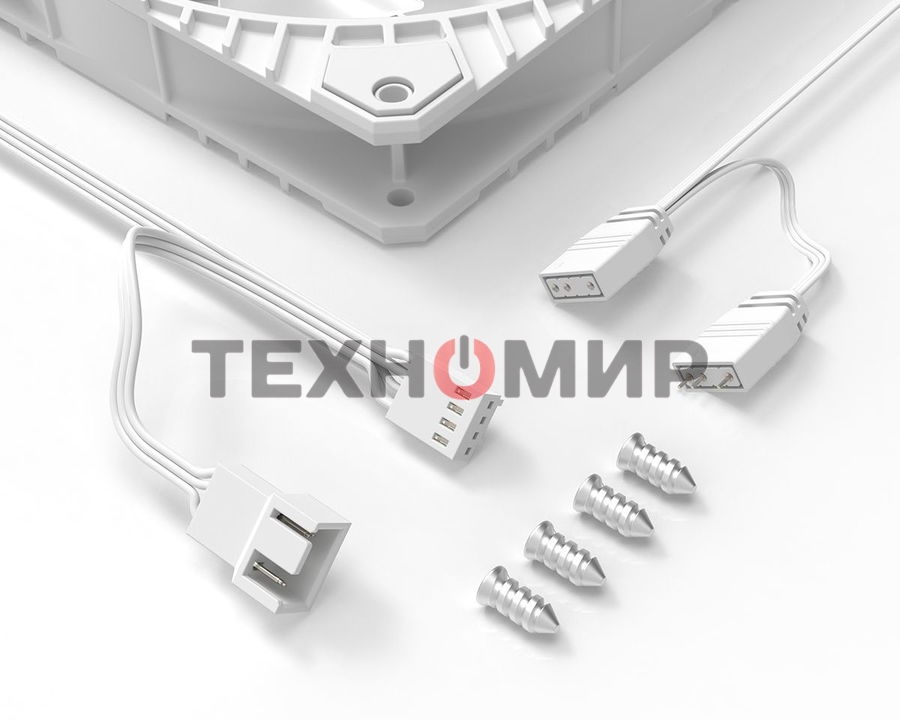 Вентилятор для корпуса ID-COOLING WF-14025-XT-ARGB белый 140мм 1600rpm 31.2db 4-pin