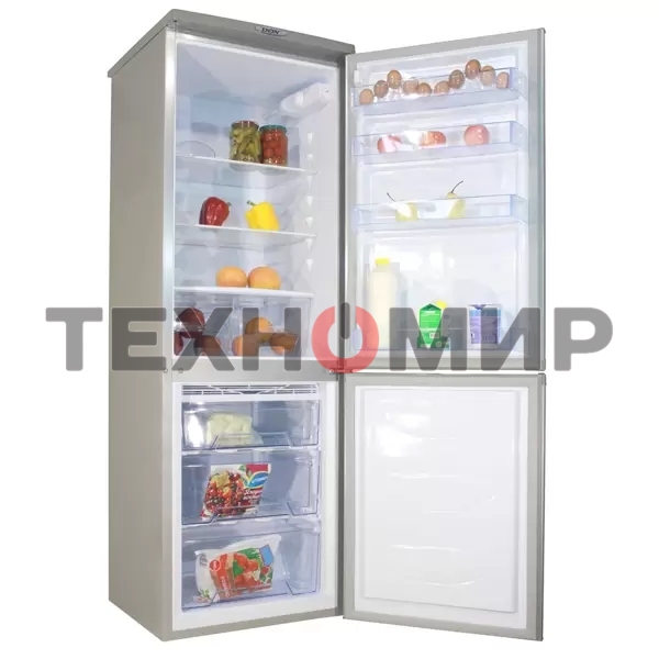 Холодильник DON R-290 MI металлик искристый двухкамерный 209/101л морозилка снизу