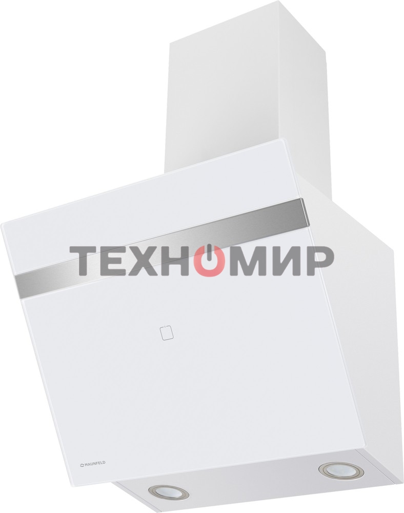 Вытяжка наклонная Maunfeld Medway 60 белый, 60 см, 1000 куб. м/ч, 54 дБ
