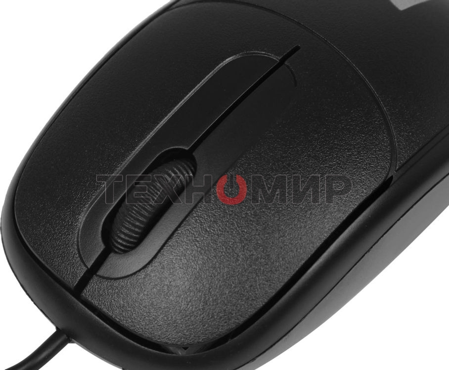 Мышь проводная Defender Datum MS-980 черный, 1000 dpi, USB, кнопки - 3