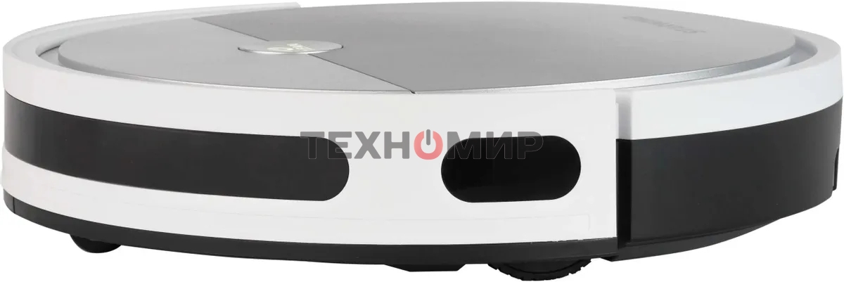 Робот-пылесос Starwind SRV4570 серебристый/белый, 15 Вт, 2000 мА·ч Li-Ion, уборка влажная/сухая, пылесборник контейнер 0.3 л