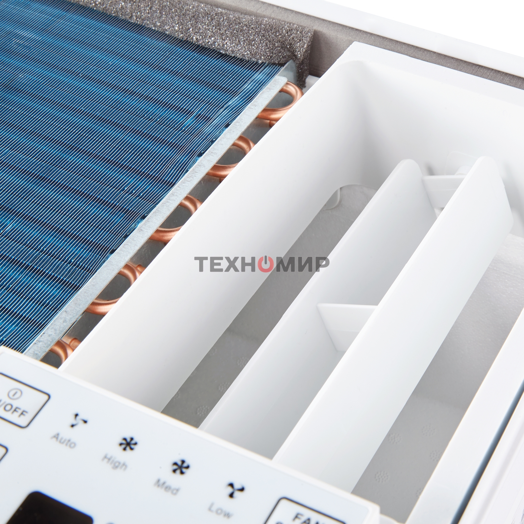 Кондиционер оконный Ballu BWC-07 AC 7000 BTU, 20 м², 49 дБ, охлаждение, осушение, белый