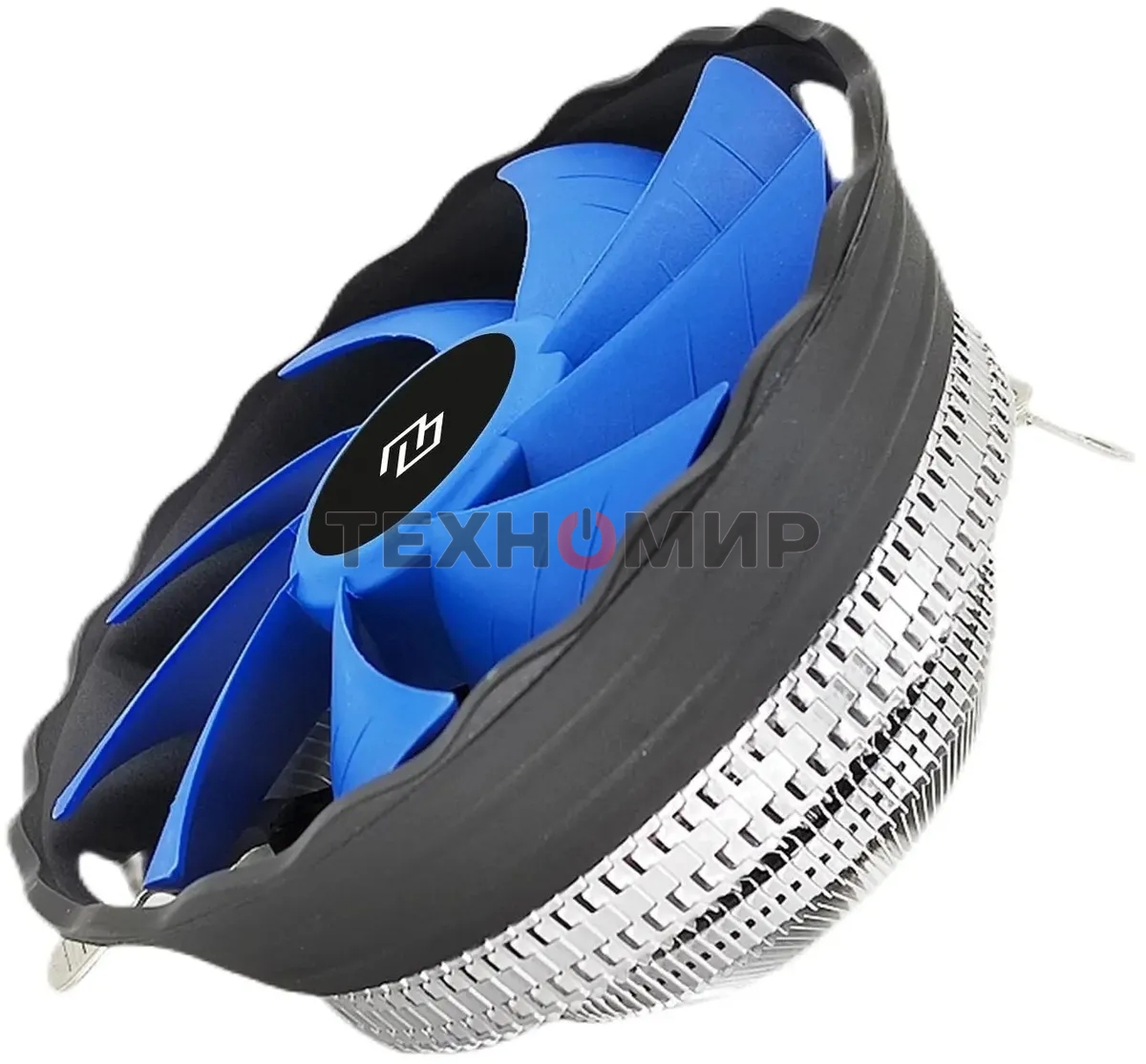 Кулер для процессора Digma D-CPC95-2 синий/черный, 120 мм, алюминий, 1500 об/мин, 29 дБ, 3 pin, 95 Вт, 66 мм