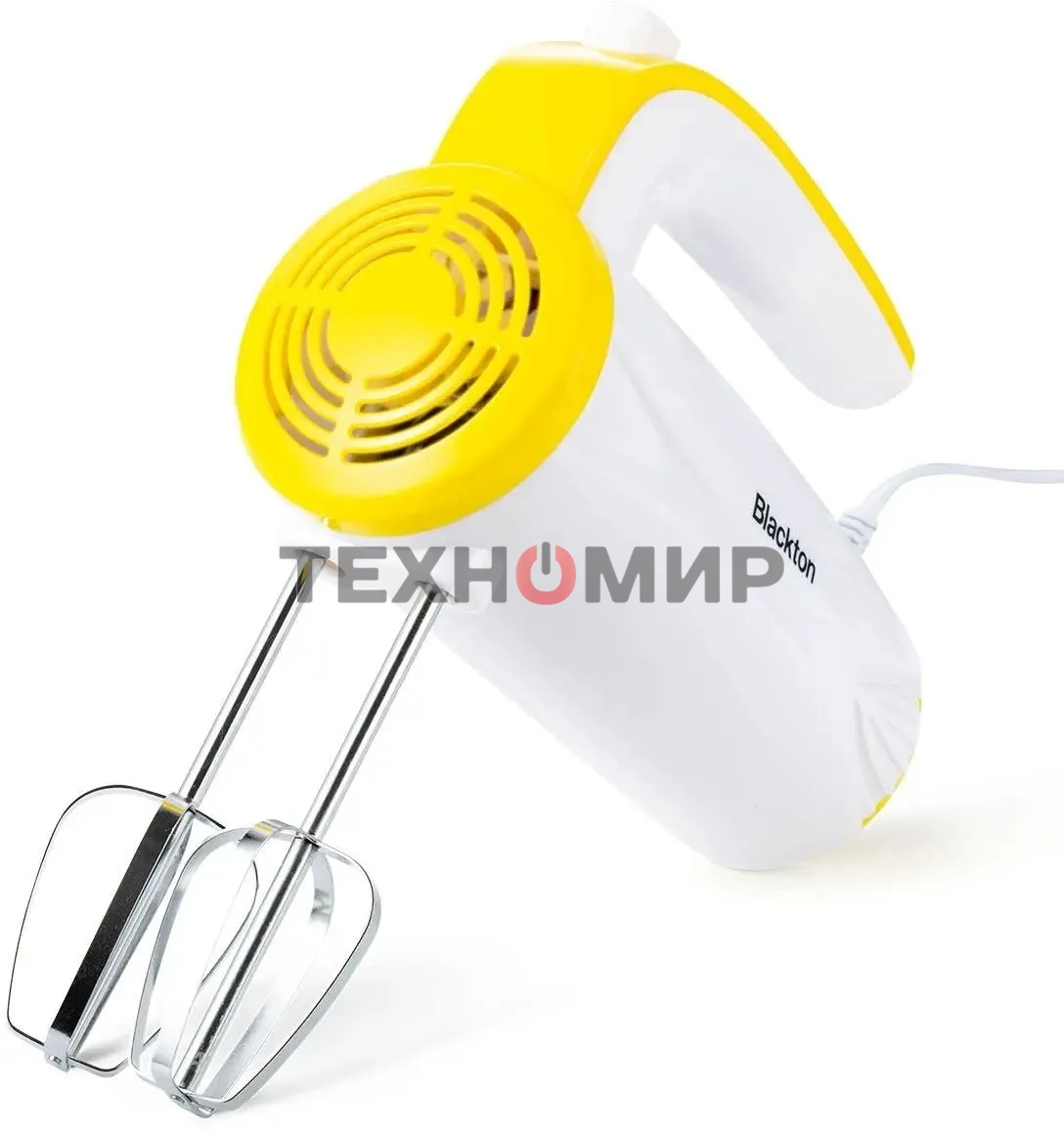 Миксер ручной Blackton Bt MX320 белый-желтый, 300 Вт