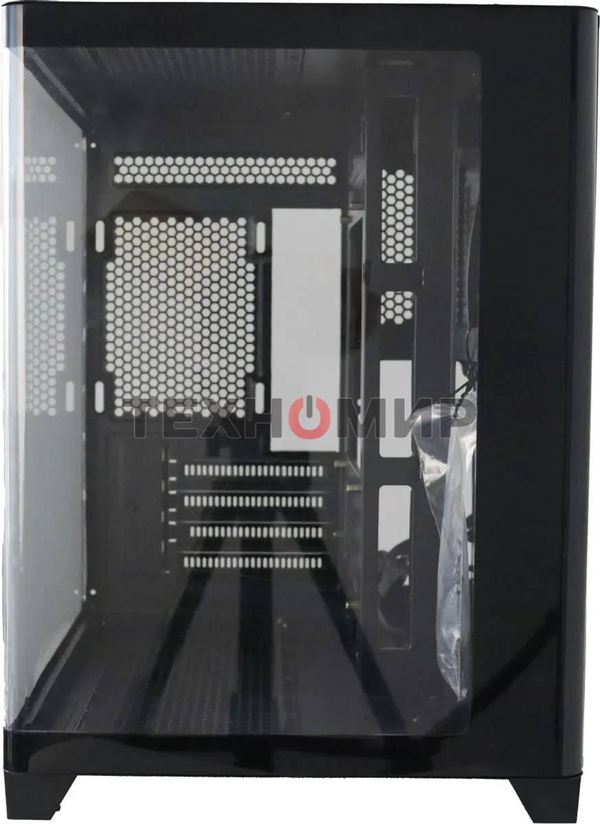 Компьютерный корпус Accord ACC-R7MB черный без БП mATX 2xUSB3.0 1xUSB3.1 audio