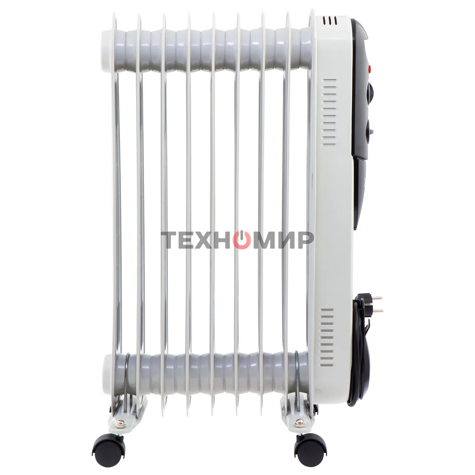 Обогреватель масляный MTX OCH-2000, белый, 2000 Вт, 20 м2, термостат