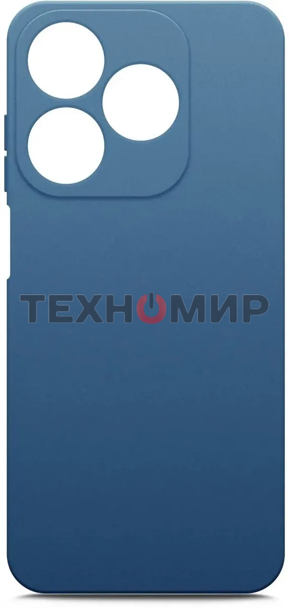 Чехол (клип-кейс) BoraSCO для Tecno Spark 10/10C синий