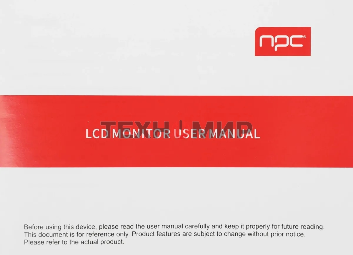 Монитор NPC MU2707-K 27