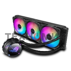 Система жидкостного охлаждения ASUS ROG STRIX LC II 360 ARGb 90RC00F1-M0UAY4 черный 120мм алюминий+медь 37,6db 4-pin