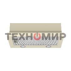 Вытяжка встраиваемая Maunfeld VS Fast Glass 60 бежевый, 60 см, 850 куб. м/ч, 47 дБ