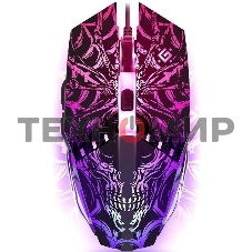 Мышь проводная Defender Prototype GM-670L черный, 2400 dpi, USB, кнопки - 6