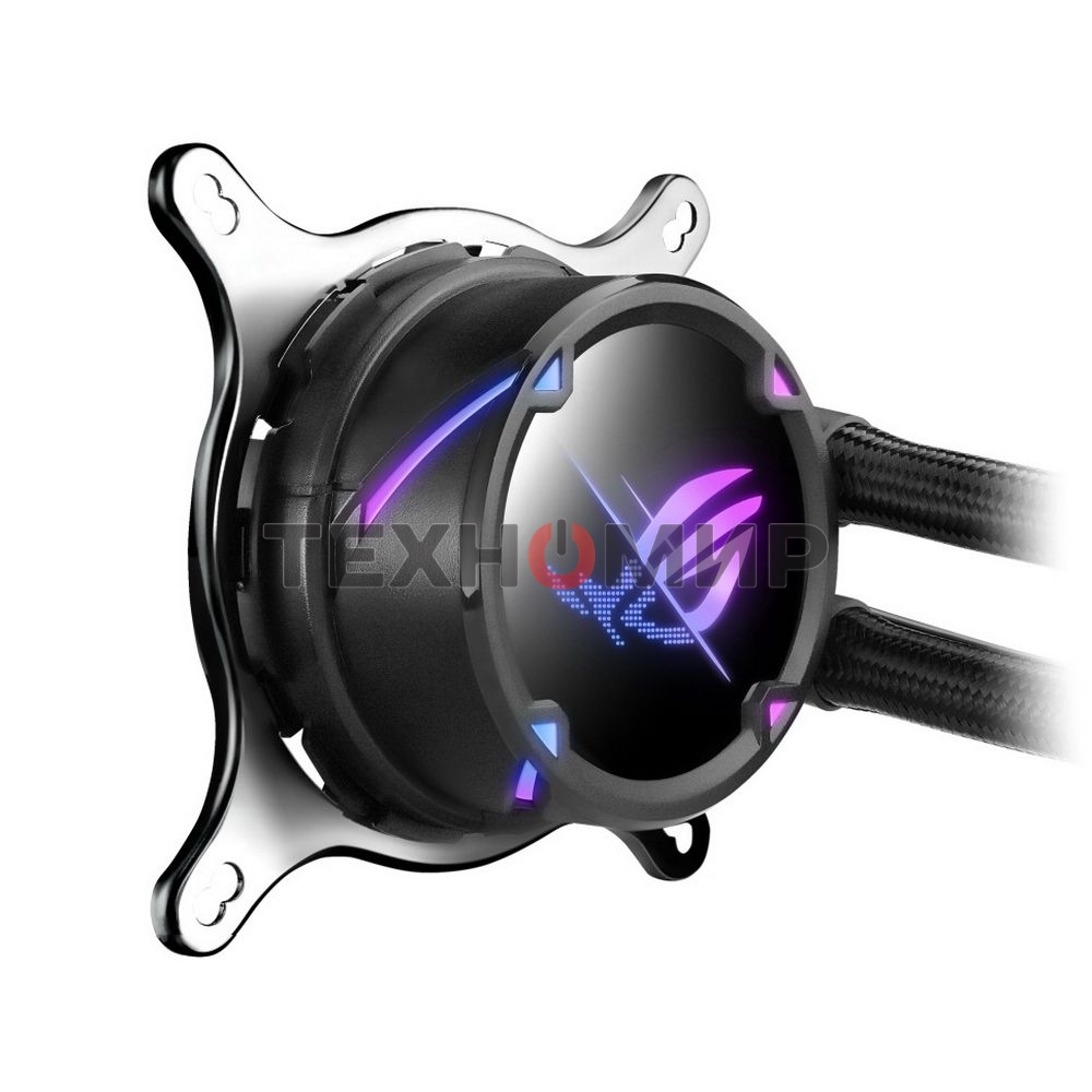 Система жидкостного охлаждения ASUS ROG STRIX LC II 360 ARGb 90RC00F1-M0UAY4 черный 120мм алюминий+медь 37,6db 4-pin