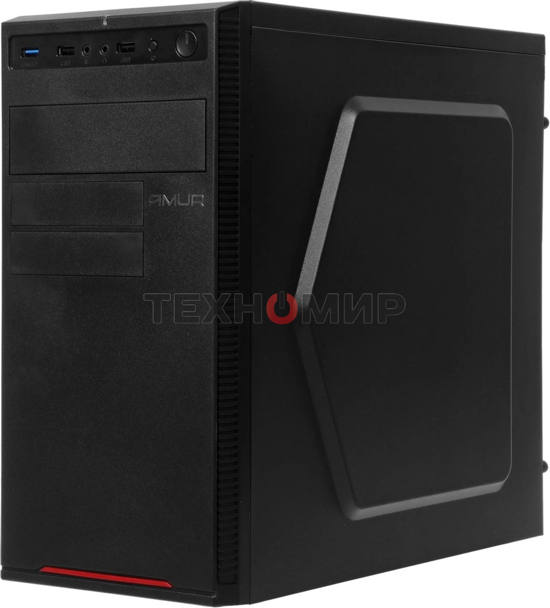 Моноблок Amur Нарвал B7I21 MT i5 12400 (2.5) 16Gb SSD 512Gb UHDG 730 FreeDOS 2x2.5GbitEth 500W мышь клавиатура черный (RUS) (2149657)