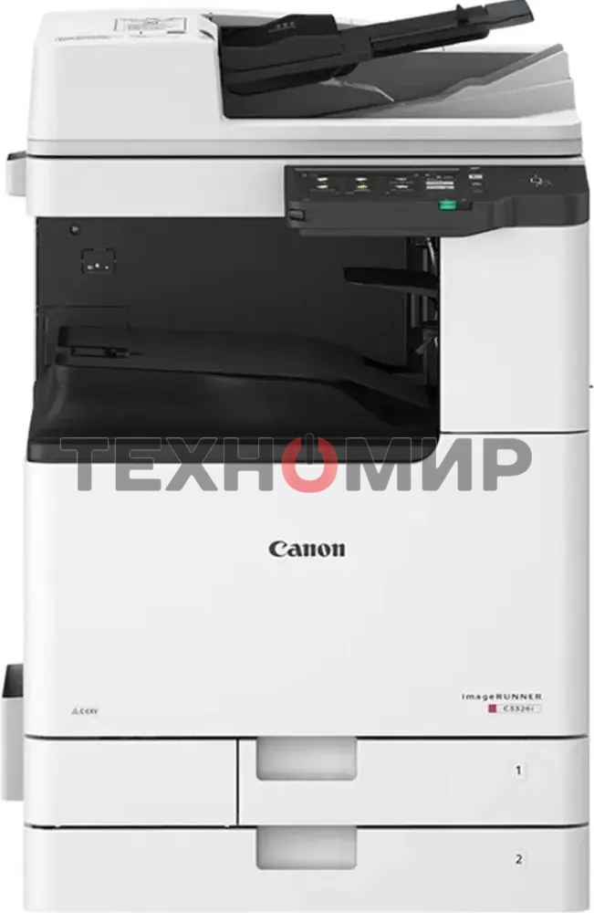 МФУ лазерное Canon imageRUNNER C3326i (5965C005), A3, цветное, печ. 26 стр/мин. (А4) 15 стр/мин. (А3), скан. до 70 стр/мин., 1200х1200 dpi (печать) 600х600 dpi (скан.), USB, RJ-45, Wi-Fi, Air Print, Mopria (без стартовых картриджей)