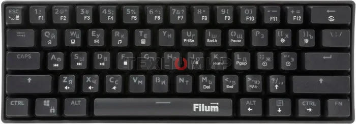 Клавиатура Filum FL-GKBM10 проводная, USB Type-A, чёрный