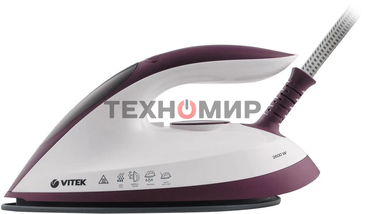 Парогенератор Vitek VT-2432 белый/бордовый