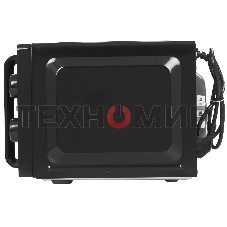 Микроволновая печь BQ MWO-20004SM/W черный, 20 л, 700 Вт, переключатели - поворотный механизм
