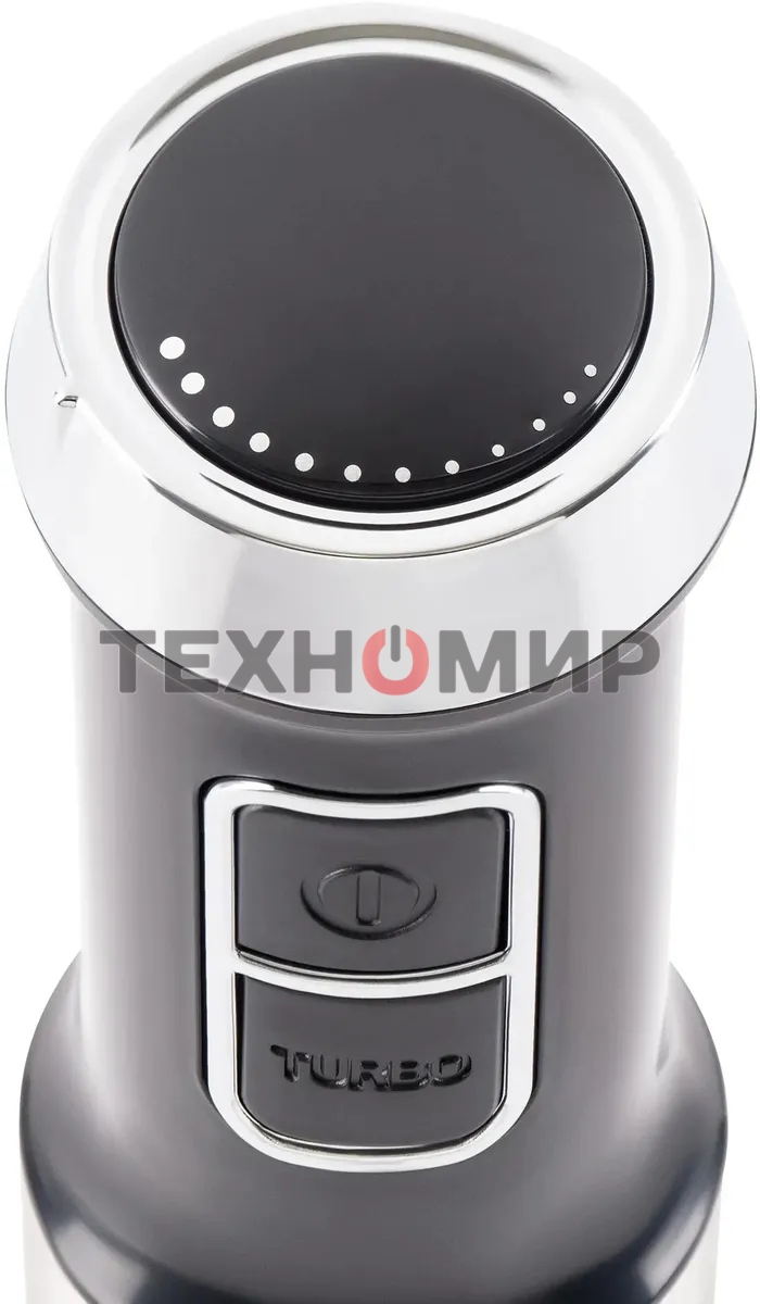 Блендер погружной Rondell RDE-1306 1200 Вт, черный/серебристый