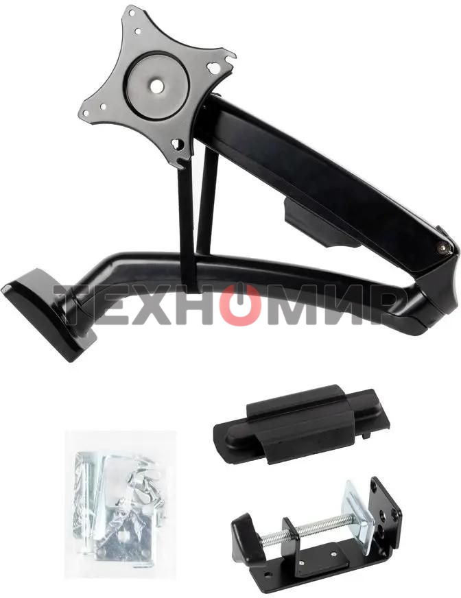 Кронштейн для мониторов Kromax OFFICE-8 черный, для LCD/LED мониторов 15