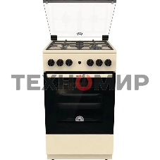 Плита газовая Gorenje GG5A21BEF бежевый, конфорок 4 газовых, духовка 70 л, 50 см x 85 см x 59.4 см