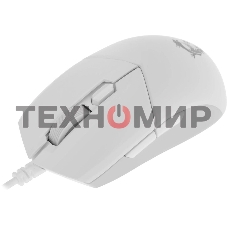 Мышь проводная MSI Clutch GM11 белый, 5000 dpi, USB, кнопки - 6