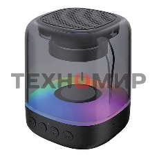 Акустическая система QUMO Plasma mini ВТ 0081 3 ВТ объемное звучание RGb