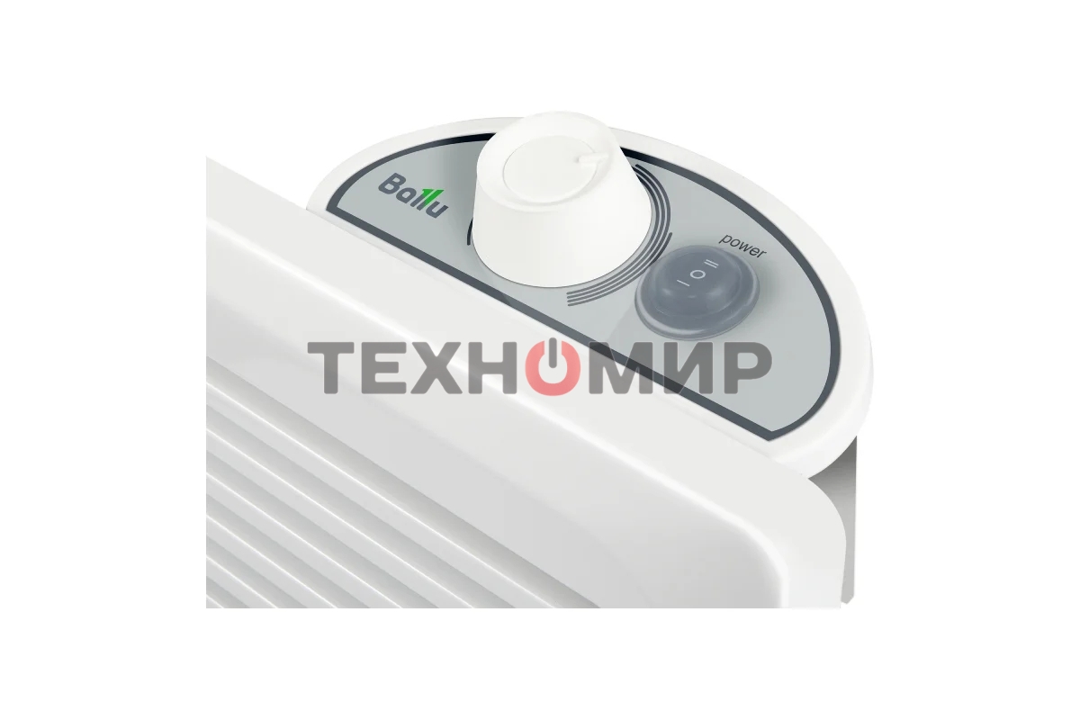 Конвектор электрический Ballu Enzo BEC/EZMR-500 белый, 500 Вт, 8 м2, термостат