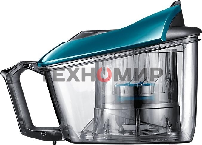 Пылесос Samsung SC 18M31B0HN ментоловый, 380/1800 Вт, уборка сухая, пылесборник контейнер 2 л