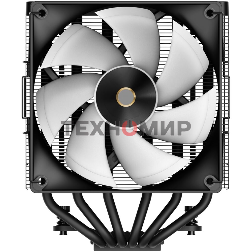 Кулер Ocypus Delta A62 BK ARGb черный 120мм алюминий+медь 2000rpm 29db 4-pin 260W 156мм