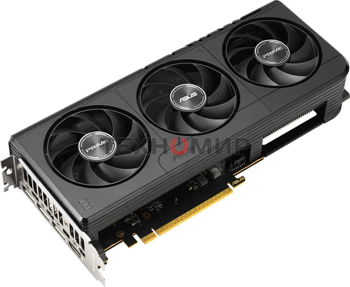 Видеокарта ASUS Prime GeForce RTX 5050 OC, NVIDIA RTX 5050, 8 ГБ GDDR6, 128 бит, PCI-e 5.0, 1xHDMI, 3xDP, 2707 МГц