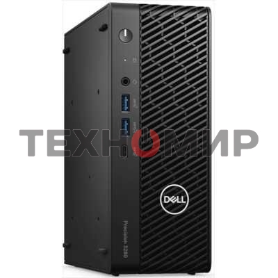 Компьютер Dell Precision 3280 i7 14900 (2.1) 64Gb SSD 1Tb RTX A4000 16Gb CR Win 11Pro GbitEth 240W мышь клавиатура черный (3280-9641)