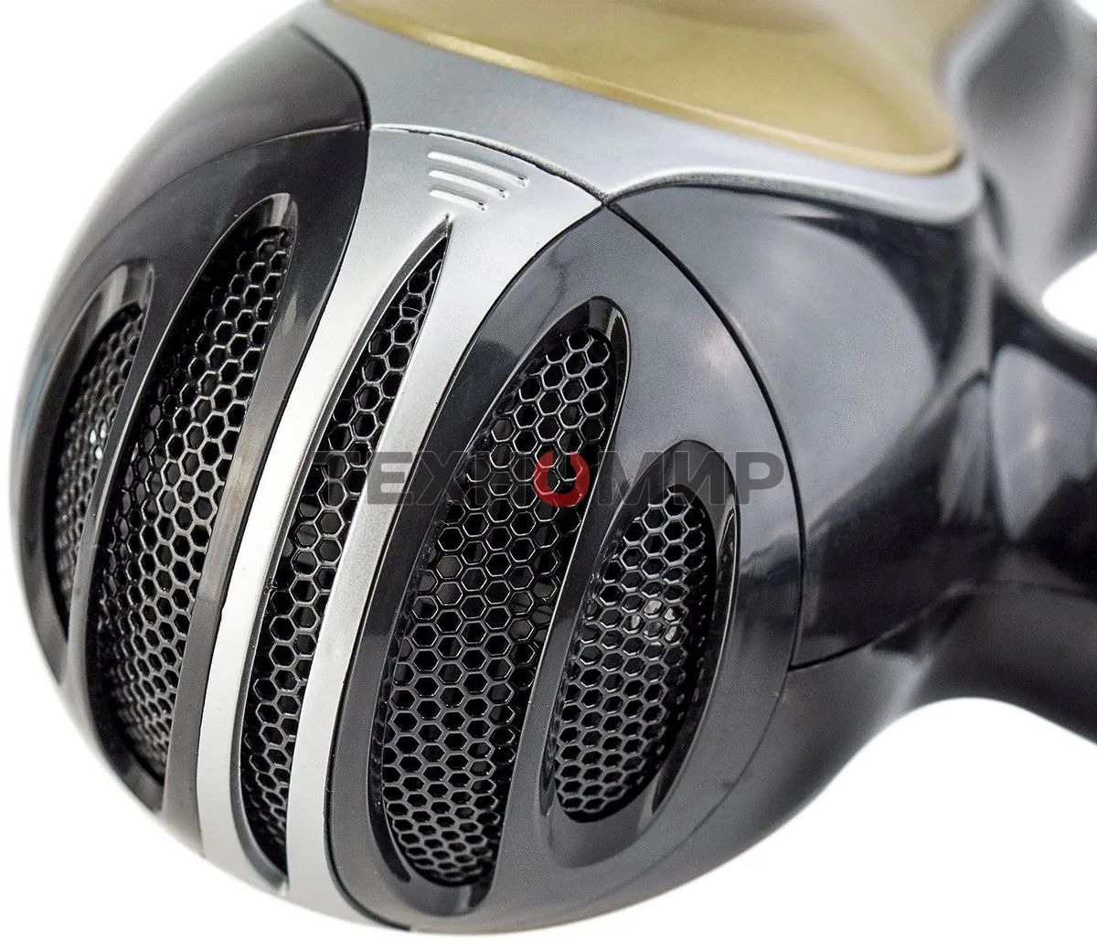 Фен Galaxy GL 4316 черный/золотистый, 2200 Вт