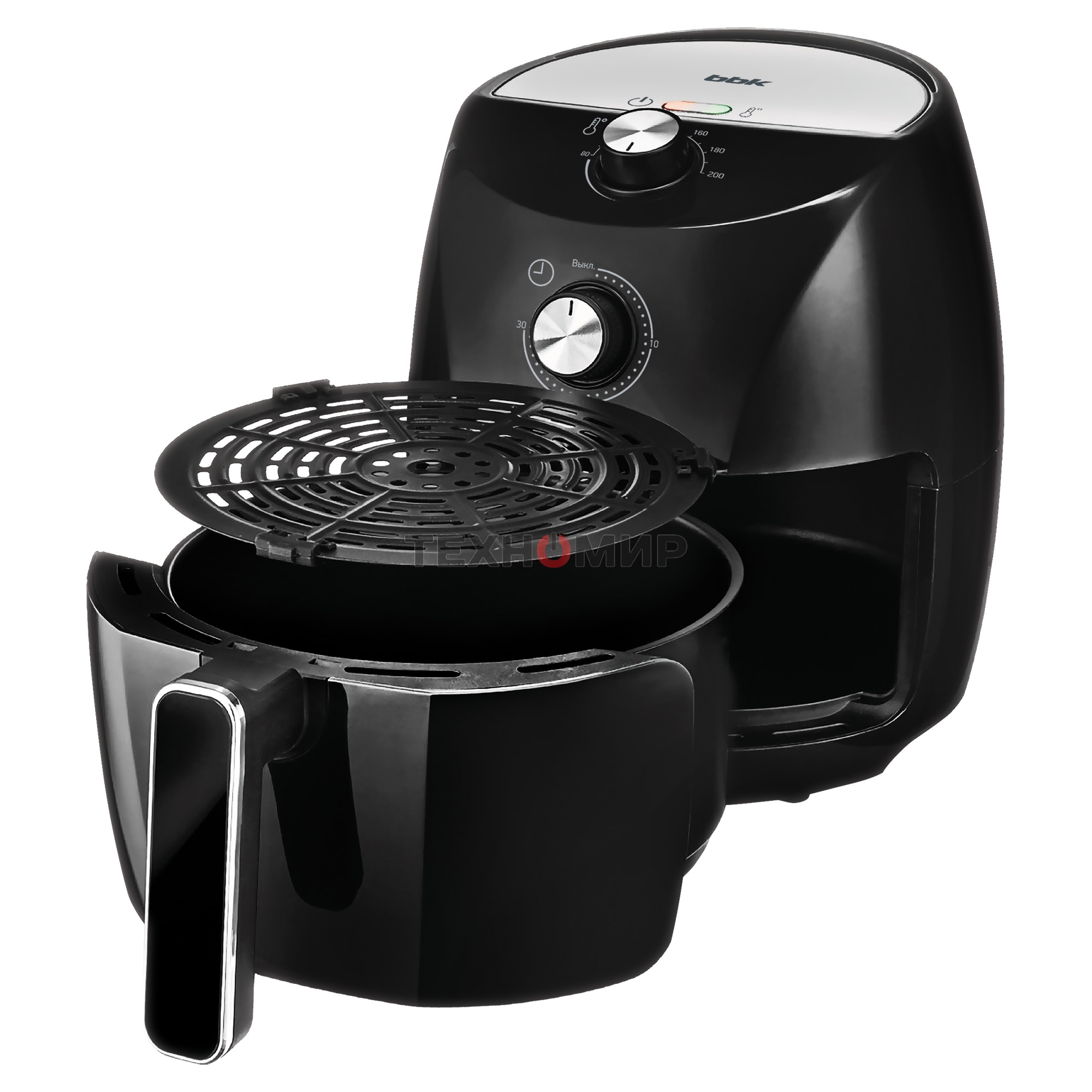 Аэрогриль BBK AF325 черный