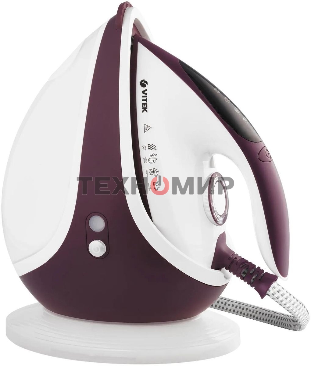 Парогенератор Vitek VT-2432 белый/бордовый