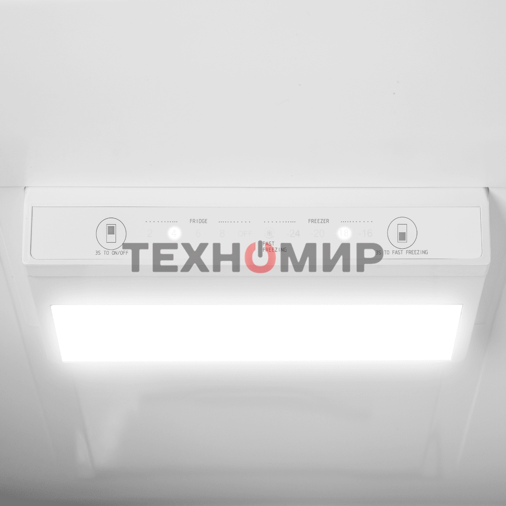 Холодильник Maunfeld MFF200NFSTSE серый двухкамерный 271/106л л морозилка снизу, No Frost