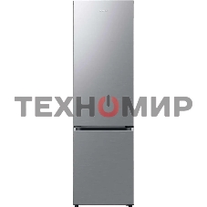 Холодильник Samsung RB38C600CS9/EF серебристый двухкамерный 276/114л морозилка снизу, No Frost