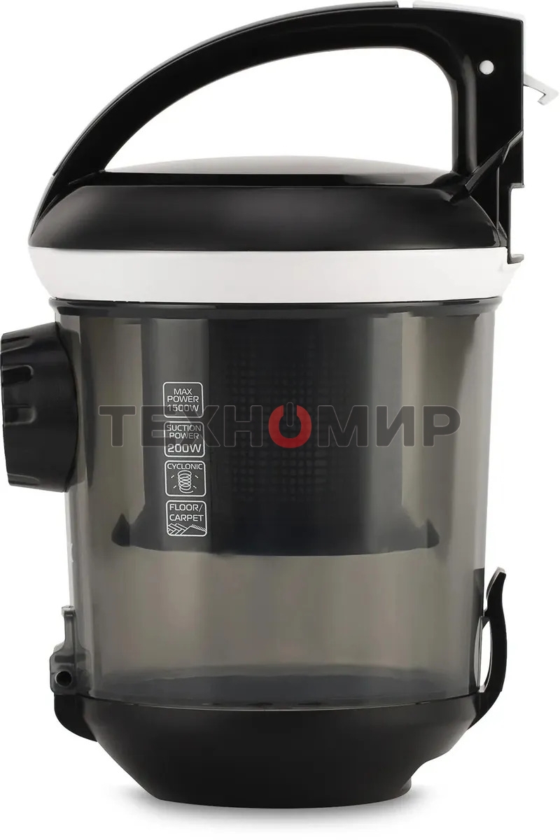 Пылесос Vitek Metropolis VT-8142 черный, 200/1500 Вт, уборка сухая, пылесборник циклонный фильтр 1.8 л