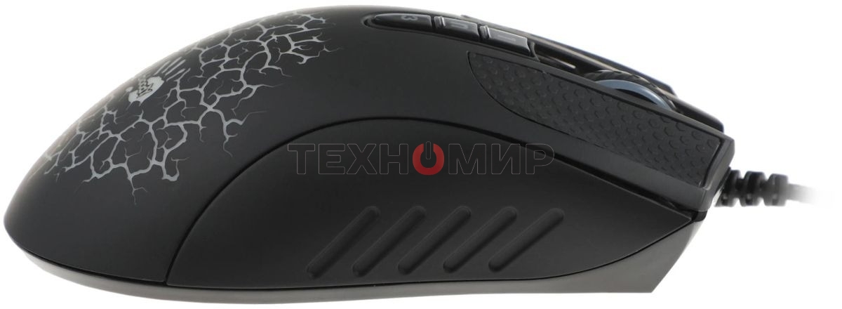 Мышь проводная A4Tech Bloody A90 черный, 6200 dpi, USB, кнопки - 8