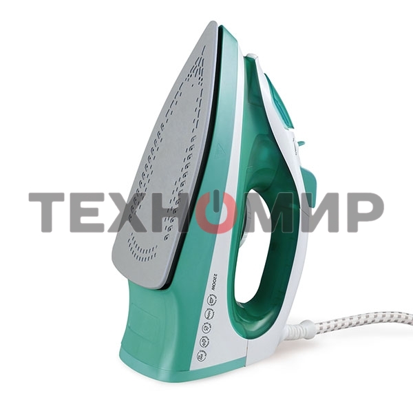 Утюг Blackton Bt SI3112 белый/зеленый, 2200 Вт, 20 г/мин, 100 г/мин, 230 мл
