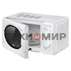 Микроволновая печь BBK 20MWS-803M/W белый, 20 л, 800 Вт, переключатели - поворотный механизм