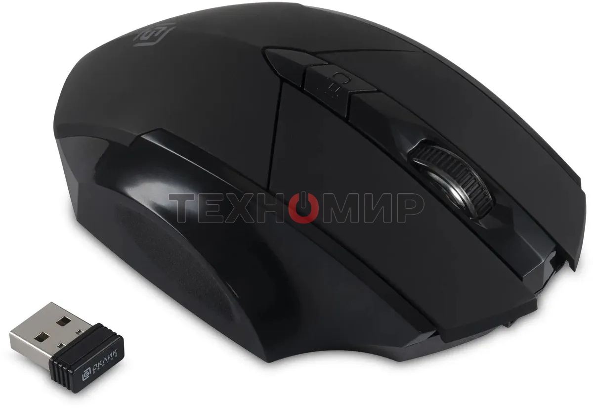 Мышь беспроводная Oklick 780GW черный, 3200 dpi, радиоканал, USB, кнопки - 6